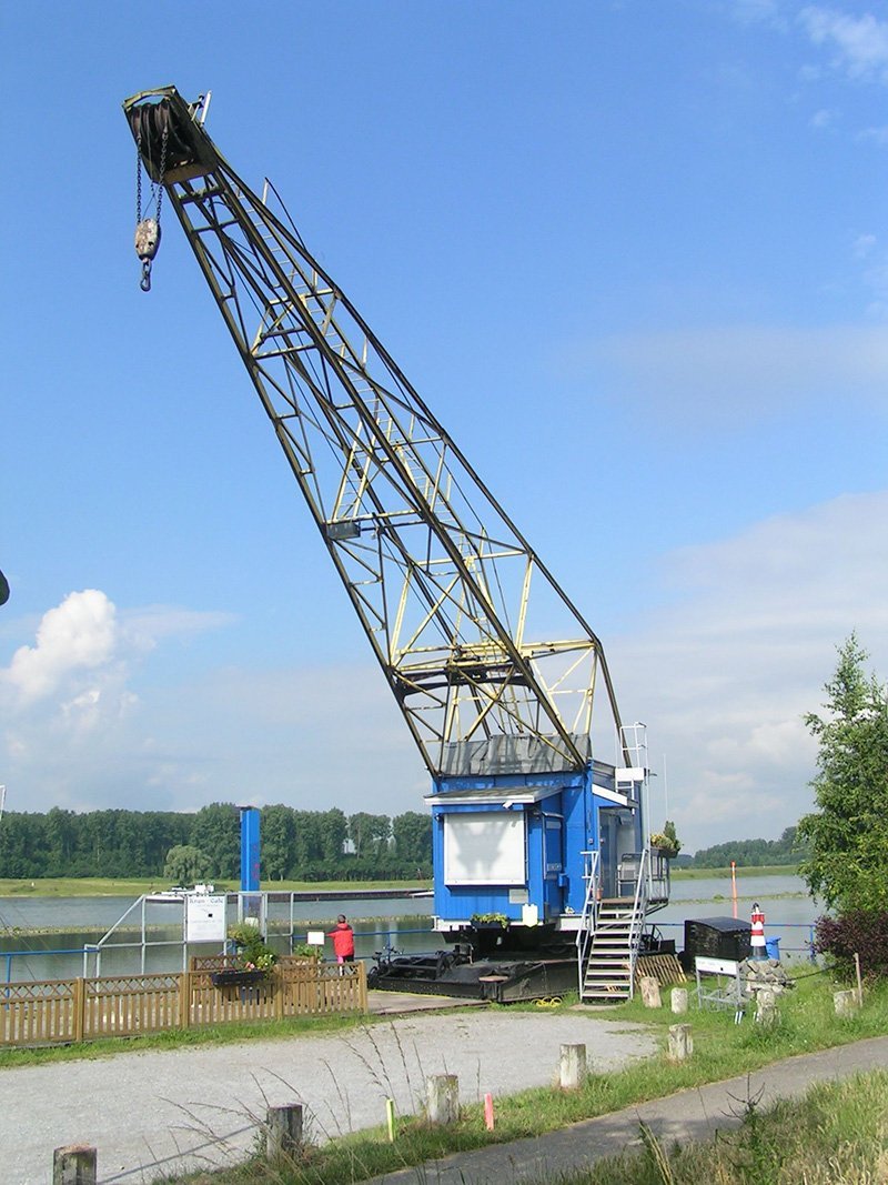 Kran-Café am Hitdorfer Hafen